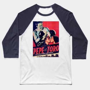 Vintage Mexican Cinema Icons Baseball T-Shirt